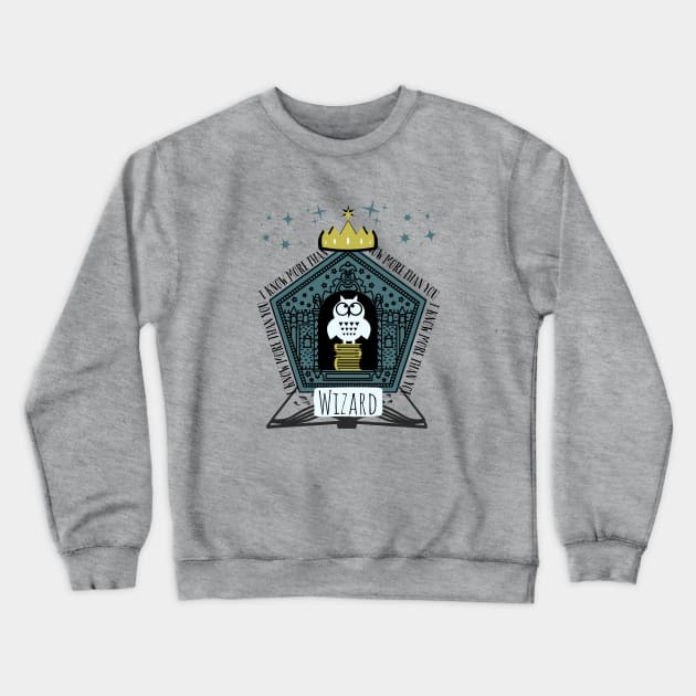 Hello, my name is.. Wizard! Crewneck Sweatshirt by MegBliss